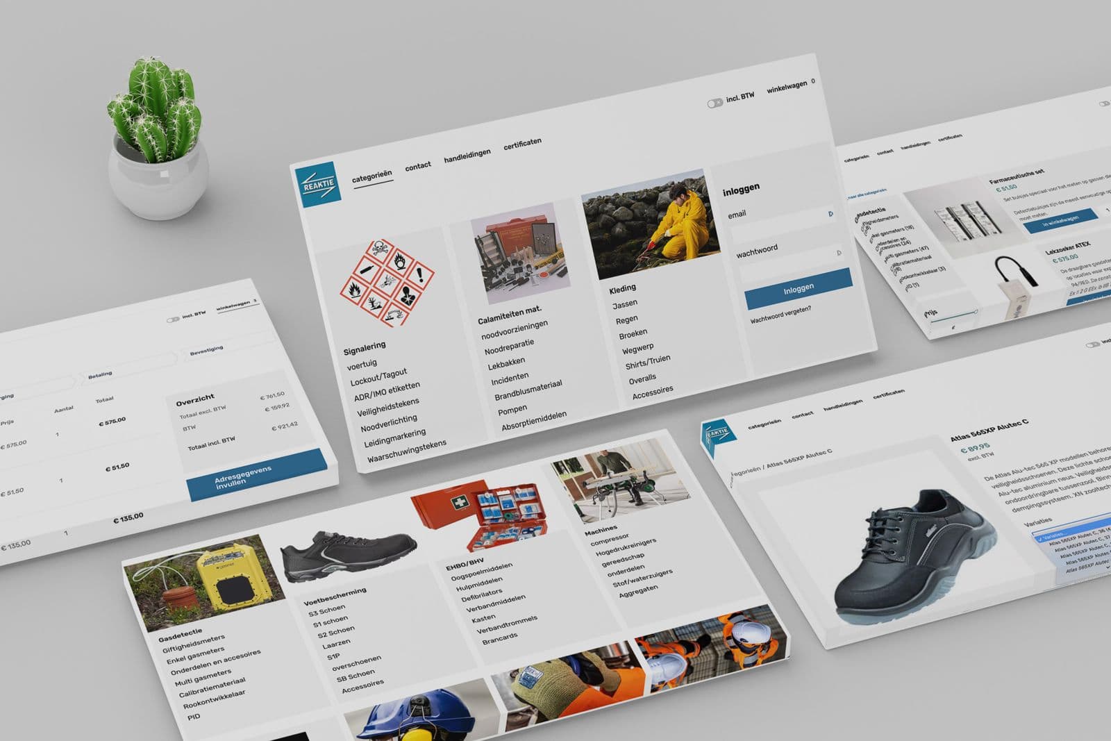 Webshop van Reaktie Safety Shops